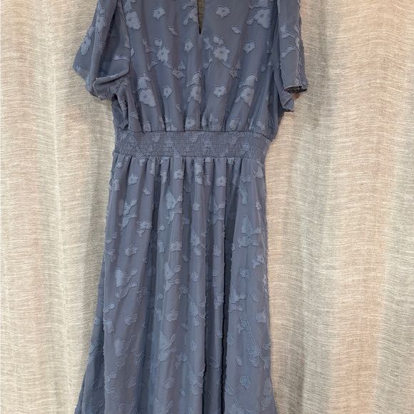 Baltic Born Slate Blue Midi Dress - Picture 4 of 5
